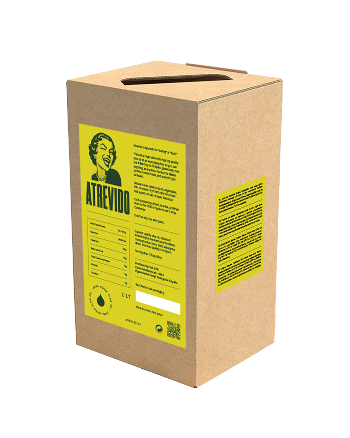 Extra Virgin Olijfolie 2 Ltr